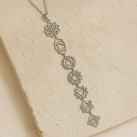 7 Chakras Necklace - Sacred Symbols 4