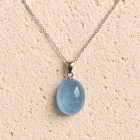 "Deep Calm" Pendant in Aquamarine 3