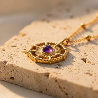 "Star of the Winds" Amethyst Necklace 3