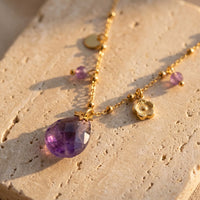 Ombeline Necklace in Amethyst 4