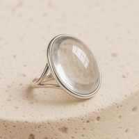 "Pure Light" Ring in Rock Crystal 3