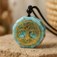 Orgonite Pendant "Anahata" in Turquoise 3