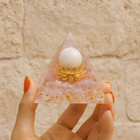 Orgonite "Heart Opening" in Rose Quartz 2