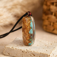 Metatron Orgone Pendant in Turquoise 4
