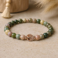 "Inner Balance" Bracelet in Indian Agate 1