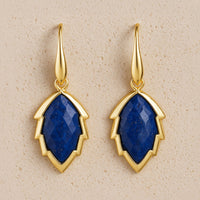 Leaf Earrings from the Tree in Natural Stone 3