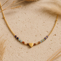 "Path of the Heart" Necklace – 7 Chakras 3