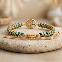 "Eternal Life" Bracelet in African Turquoise 5
