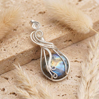 "Celestial Eye" Labradorite Pendant 3