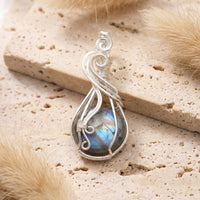 "Celestial Eye" Labradorite Pendant 4