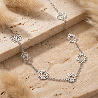 7 Chakras Necklace - Mystical Symbols 3