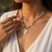 "Sacred Protection" Necklace in Lodolite 2