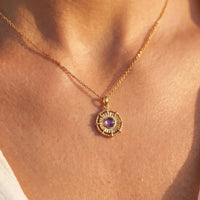 "Star of the Winds" Amethyst Necklace 2