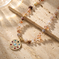 "Sacred Protection" Necklace in Lodolite 1