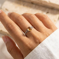Adjustable Ring "Joy & Abundance" in Citrine 5