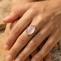 Adjustable Ring "Vision" in Natural Stone 7