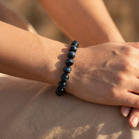 "Guardian Angel" Bracelet in Hawk Eye 2