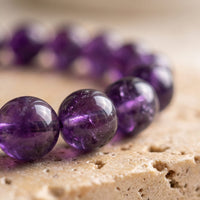 "Calming Symbol" Bracelet in Amethyst 3