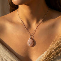 Natural Stone Tree of Life Pendant 4