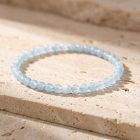 Fine Stone Bead Bracelet 4mm 9