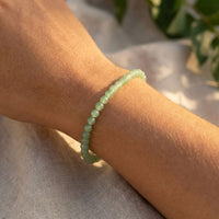 Fine Stone Bead Bracelet 4mm 8