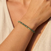 Fine Stone Bead Bracelet of 4mm 6