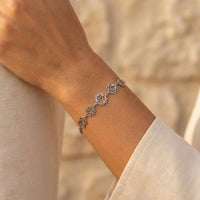"Alignment" Bracelet – Symbols of the 7 Chakras 2