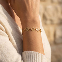 "Alignment" Bracelet – Symbols of the 7 Chakras 4