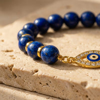 "Eye of Truth" Bracelet in Lapis Lazuli 3