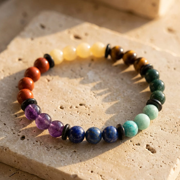 Armband "Harmonisierung der 7 Chakren"