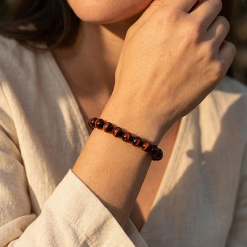 "Earth Shield" Bracelet in Tiger's Eye