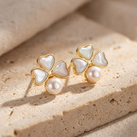 "Sweet Luck" Mother-of-Pearl Earrings 3