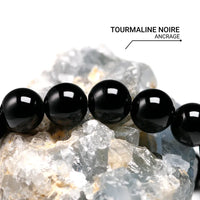 "Rempart" Bracelet in Black Tourmaline 3