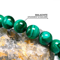 "Renewal" Bracelet in Malachite 3