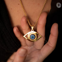 Blue Eye Pendant - Symbolic Protection Against the Evil Eye 2