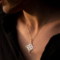 "Eternal Protection" Pendant in Witch's Knot 4