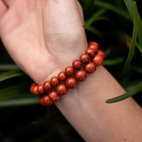 "Endurance" Bracelet in Red Jasper 2