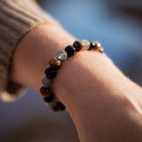 "Ultimate Protection" Bracelet in Tourmaline, Tiger Eye & Labradorite 4