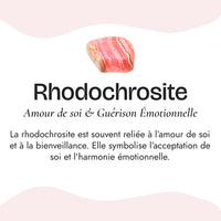 "Softness of the Heart" Rhodochrosite Wrap Bracelet 7