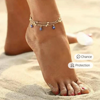 Blue Eye Ankle Bracelet 4