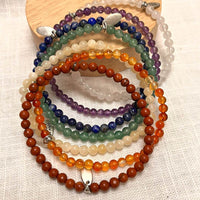 "Opening of the 7 Chakras" Natural Stone Bracelet Set 3