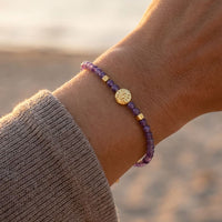 Protective Evil Eye Bracelet in Natural Stones 6