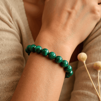 "Renewal" Bracelet in Malachite 2