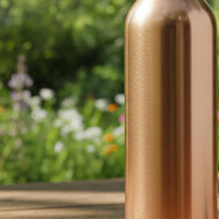 Special Edition Plain Copper Water Bottle | Smooth Matte Finish for Pure Hydration 2